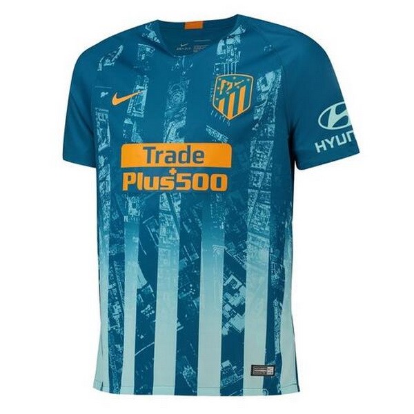 Camiseta Atlético de Madrid Replica Tercera Ropa 2018/19 Azul